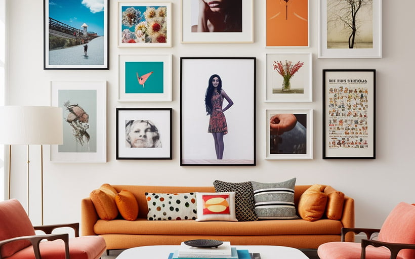 Canvas wall art vs framed prints: Which best suits your artwork?