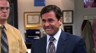 Awkward gif from The Office