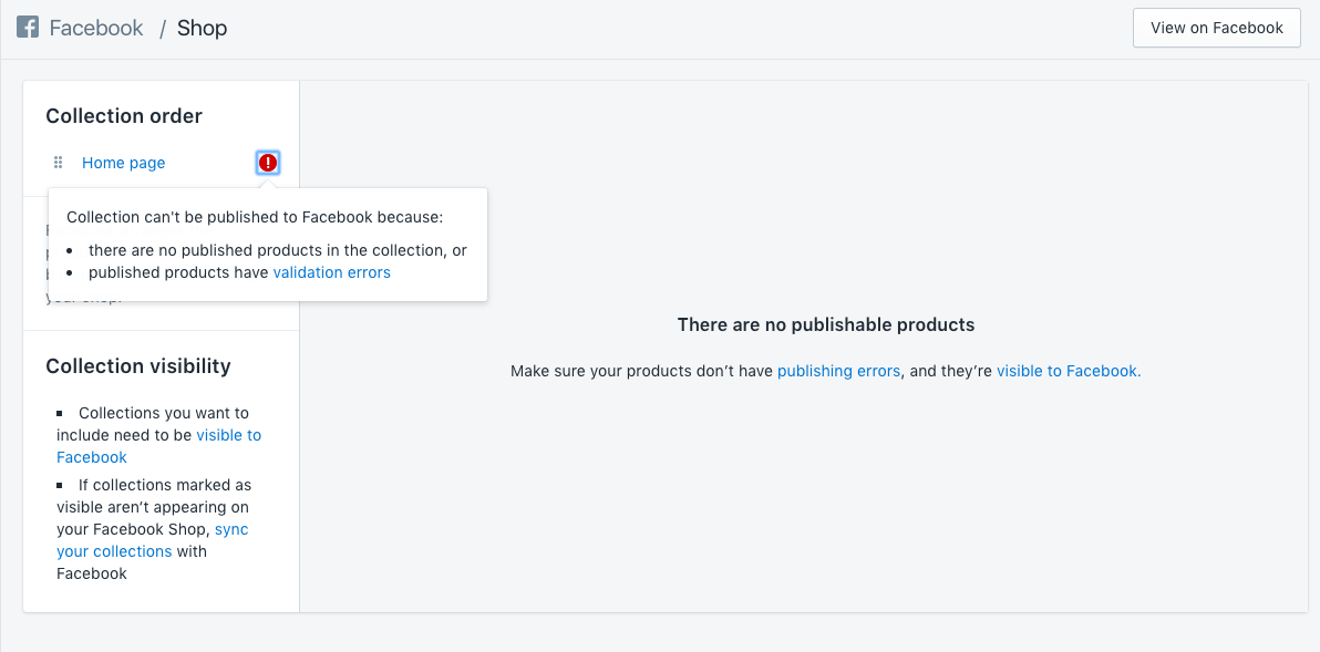 Product messages
