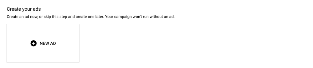 Create a Google ad