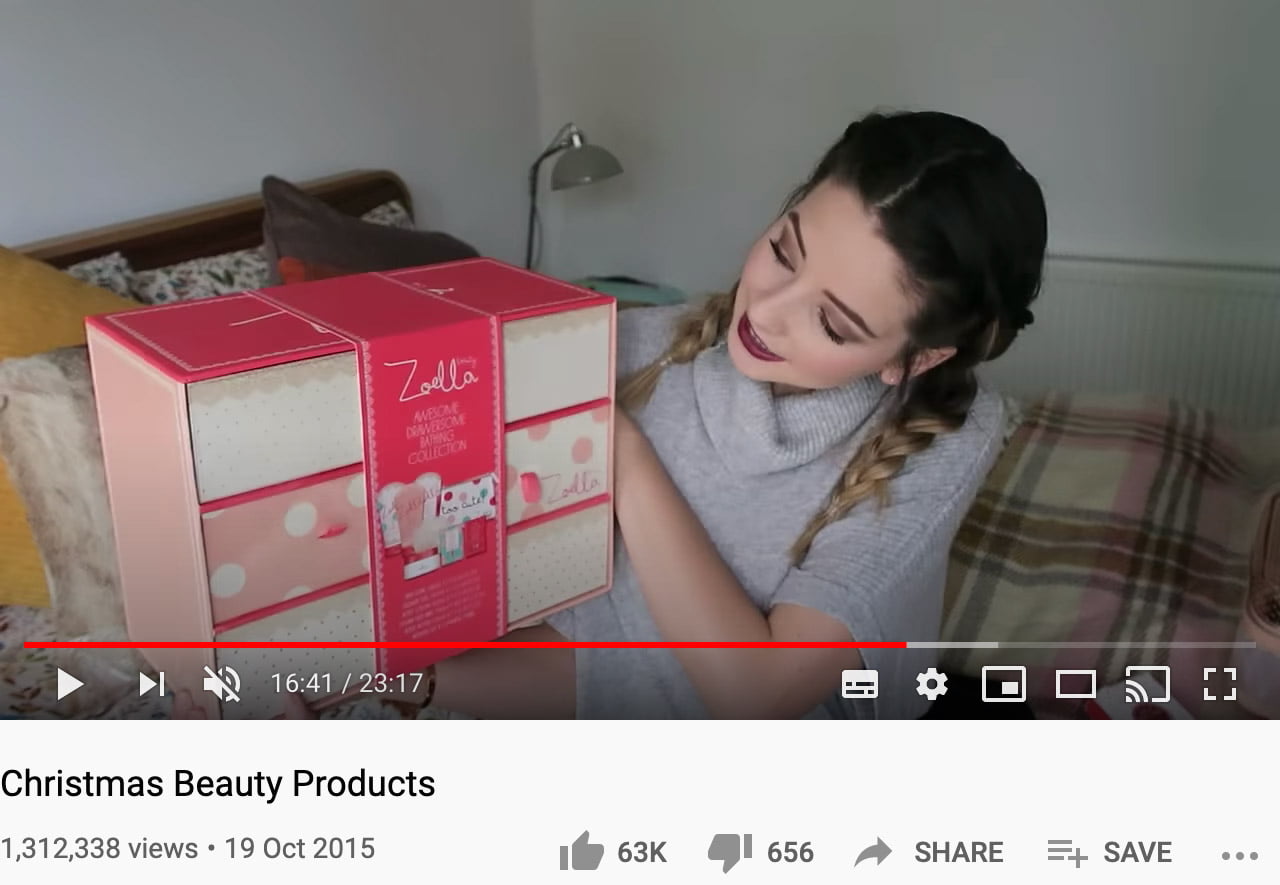 Zoella's beauty range launch