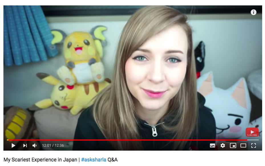 An #asksharla Q&A on YouTube