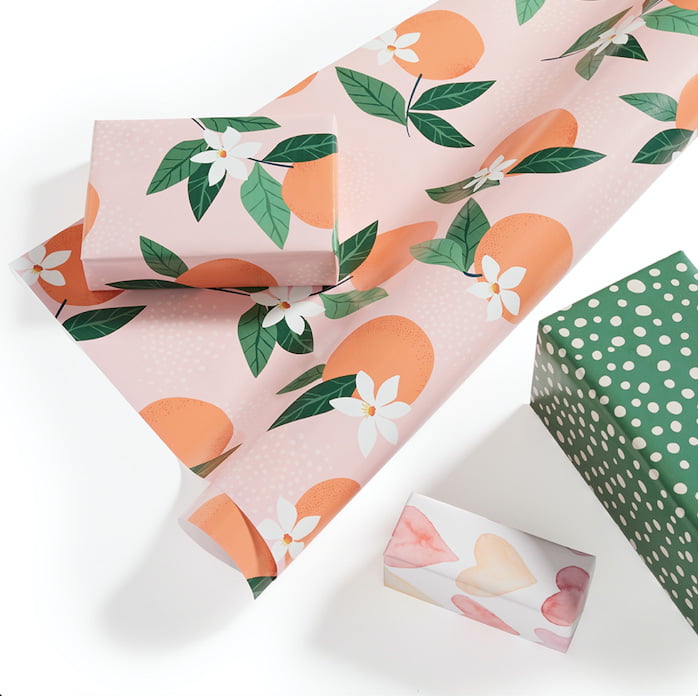 Custom wrapping paper