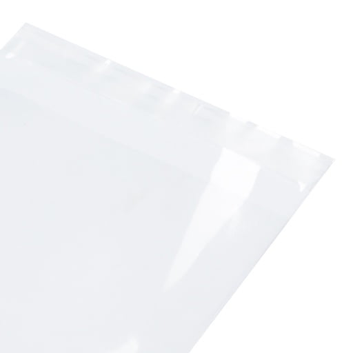 Clear envelope packaging corner
