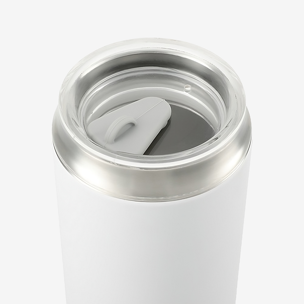 Prodigi 20oz copper tumbler top white