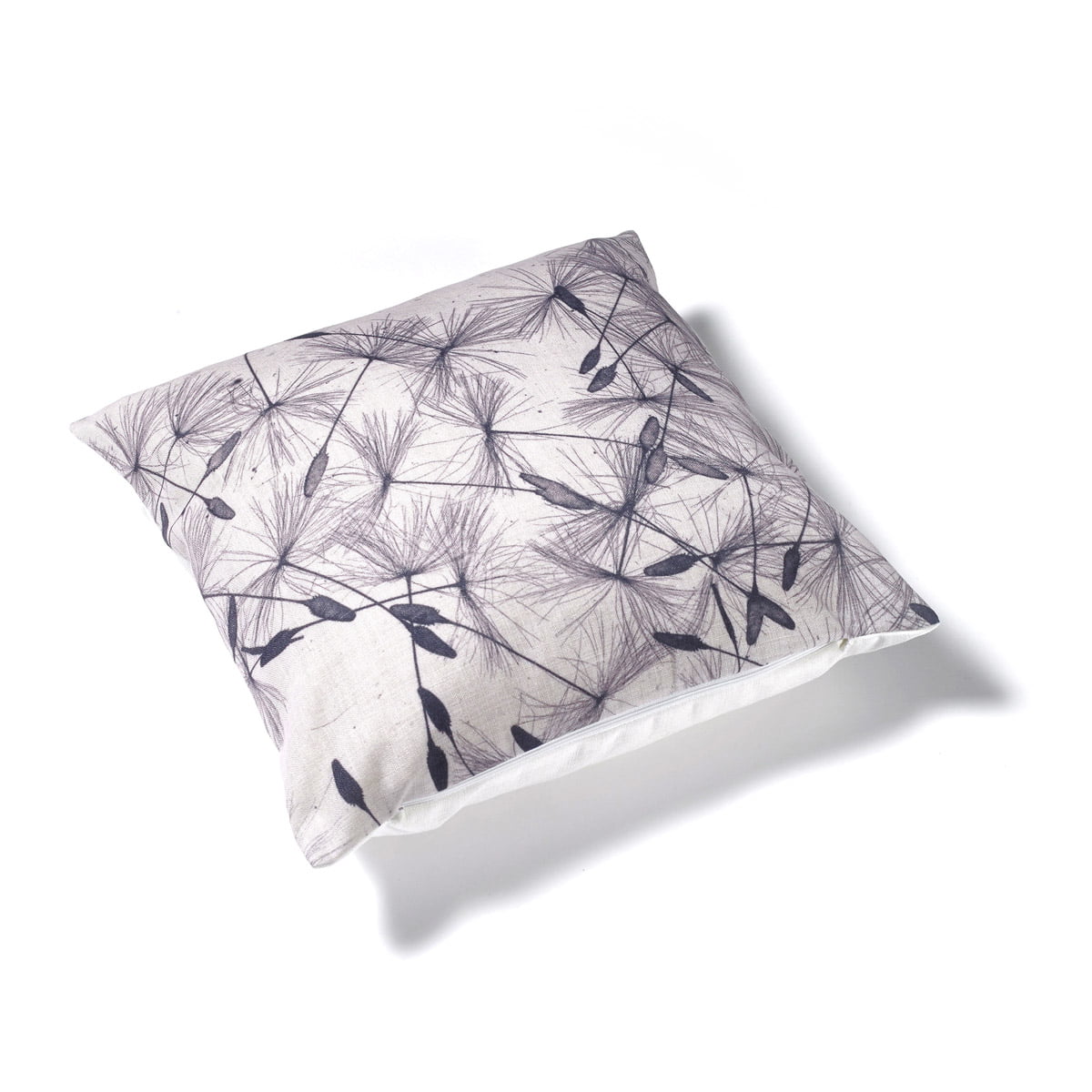 Single sided linen cushion