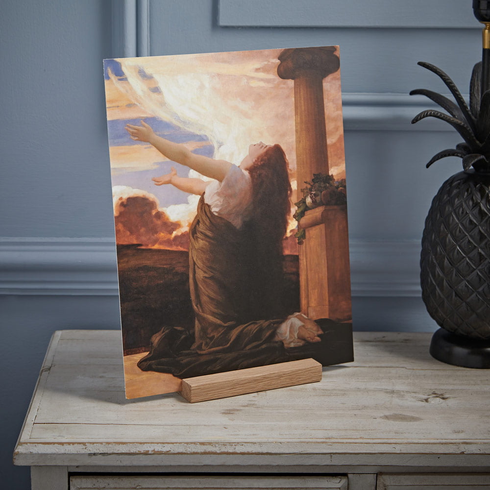 Large wooden picture stand
