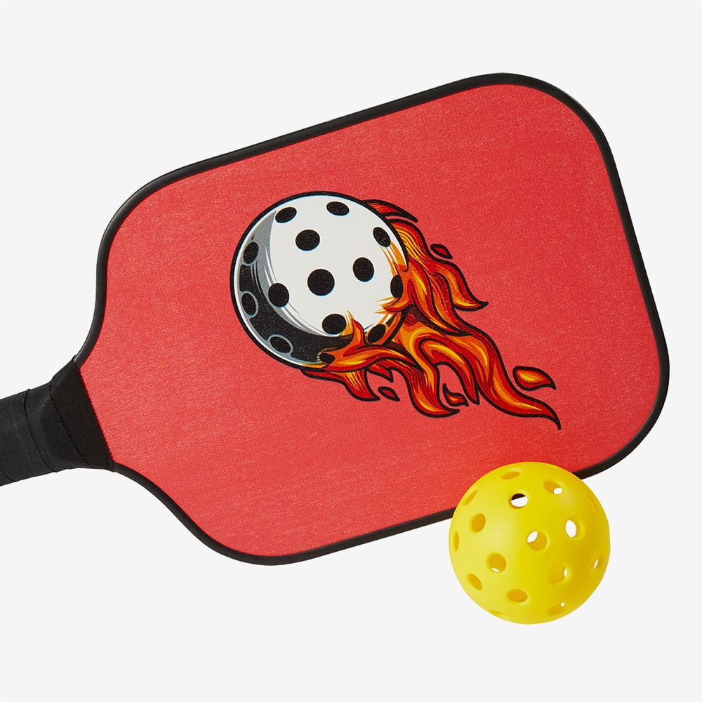 Pickleball paddle detail