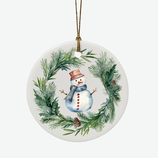 Ceramic Christmas tree ornaments