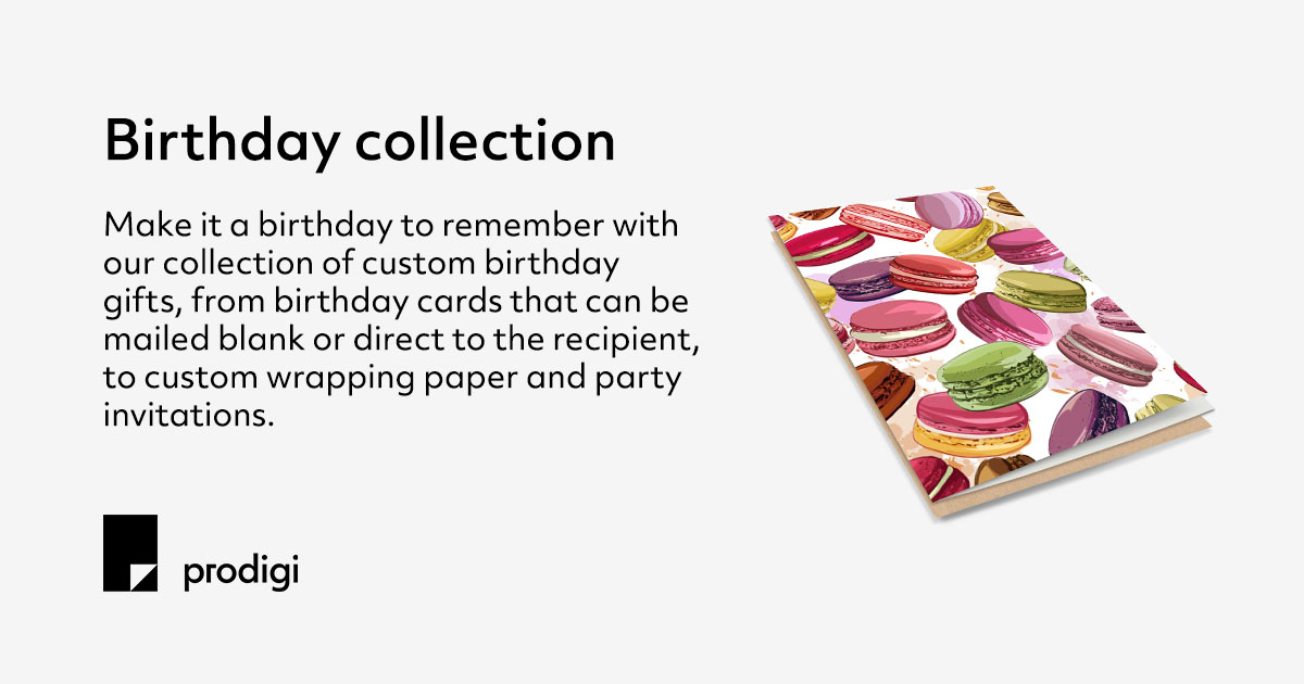 Personalised Birthday Gifts | Prodigi