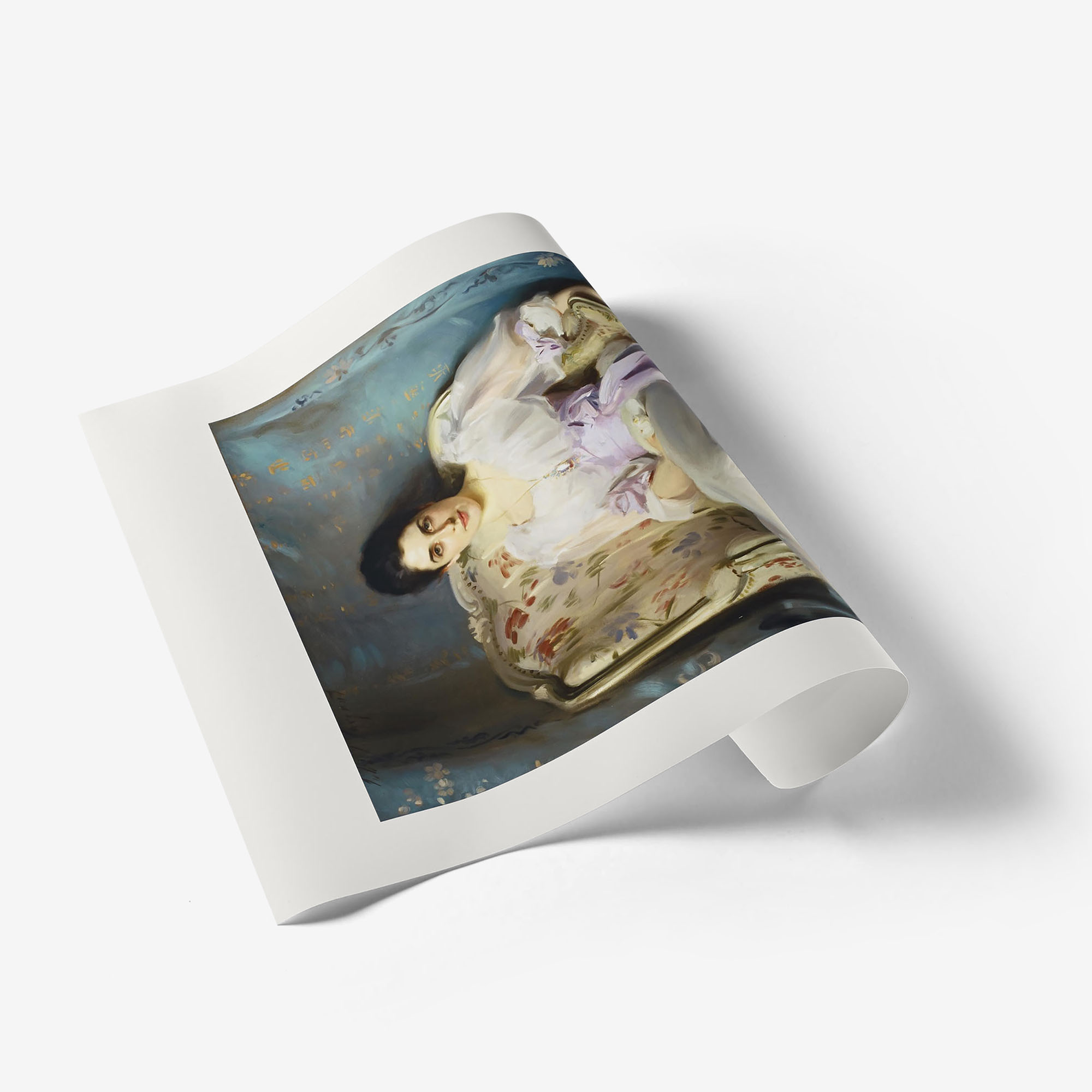 Enhanced matte art paper