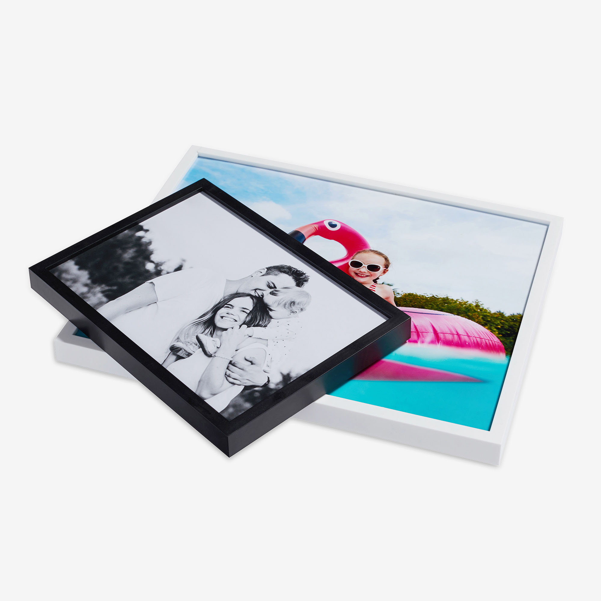 Framed photo tiles