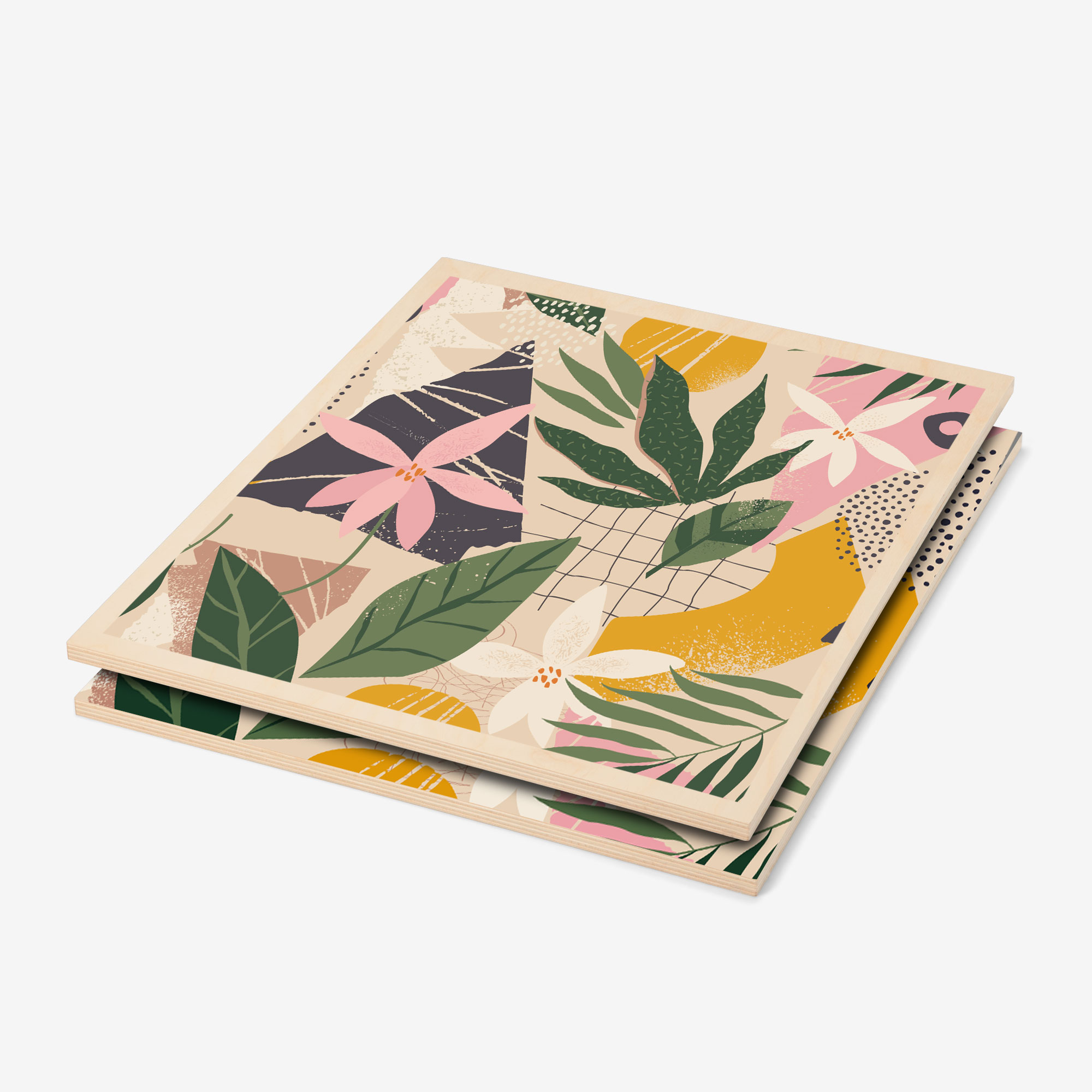 Maple wood prints