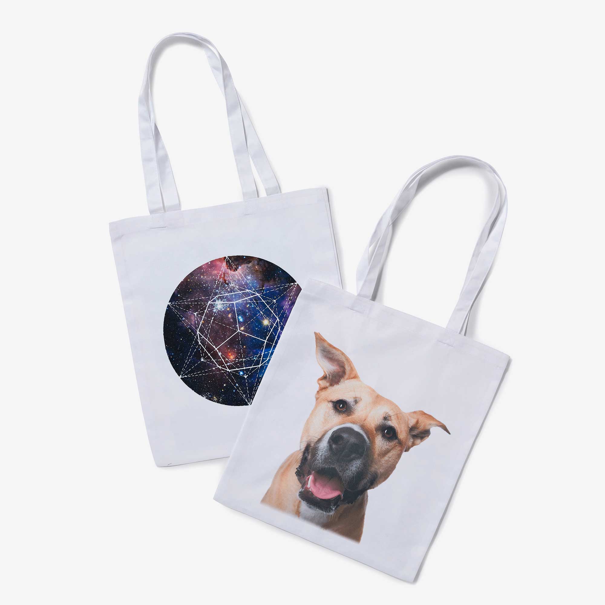 Polyester tote bags