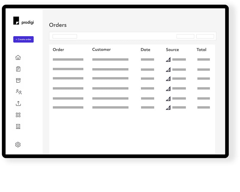 Automatic order processing