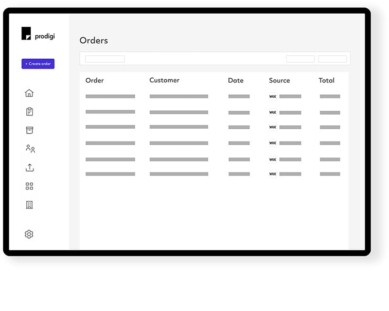 Automatic order processing